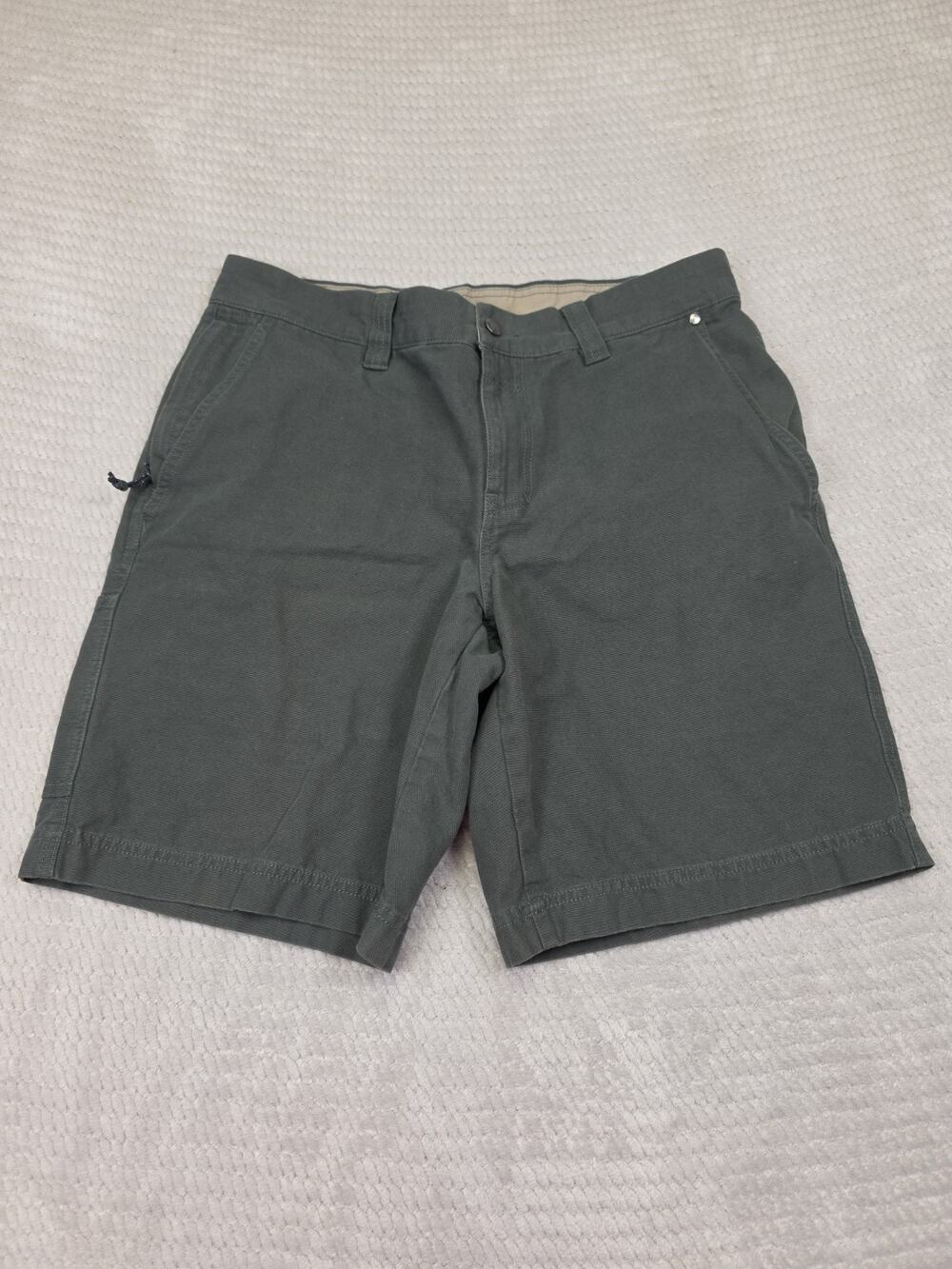 Columbia Shorts Mens 32 Green Khaki Outdoor Hiking Casual